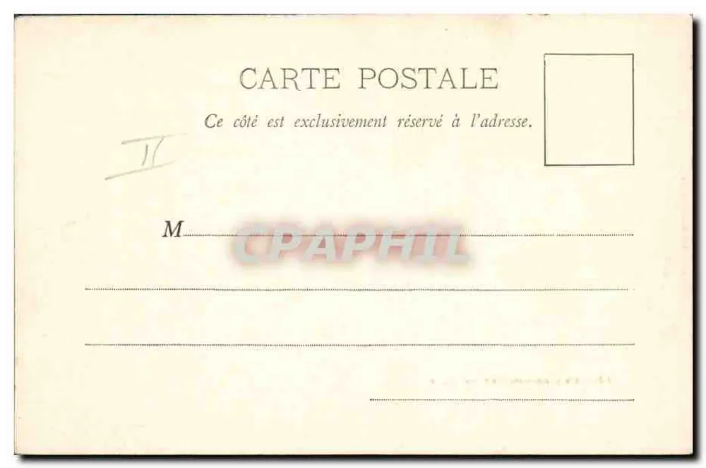 Pescador ajustando uma rede — Foto A. Bougault, Toulon-sur-Mer — n°5 - Verso