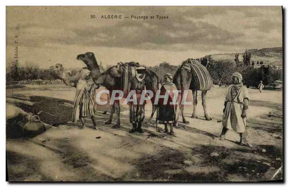 Argélia — Paisagem e Tipos — Edição Lusale, P.-S. - Frente