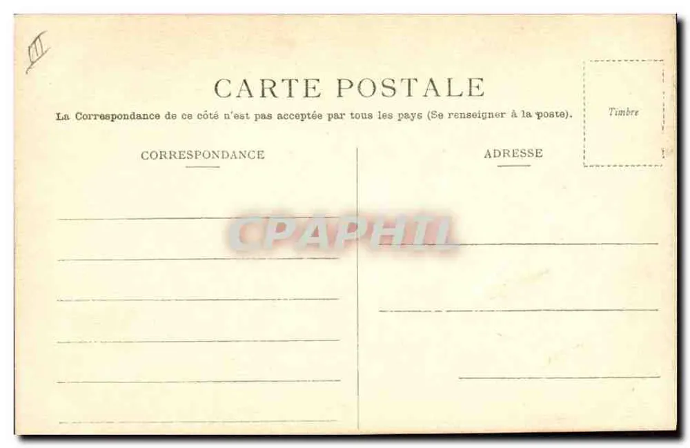 Algerien - Spahis - Reiterangriff — J. Geiser, Alger, n° 167 - Rückseite