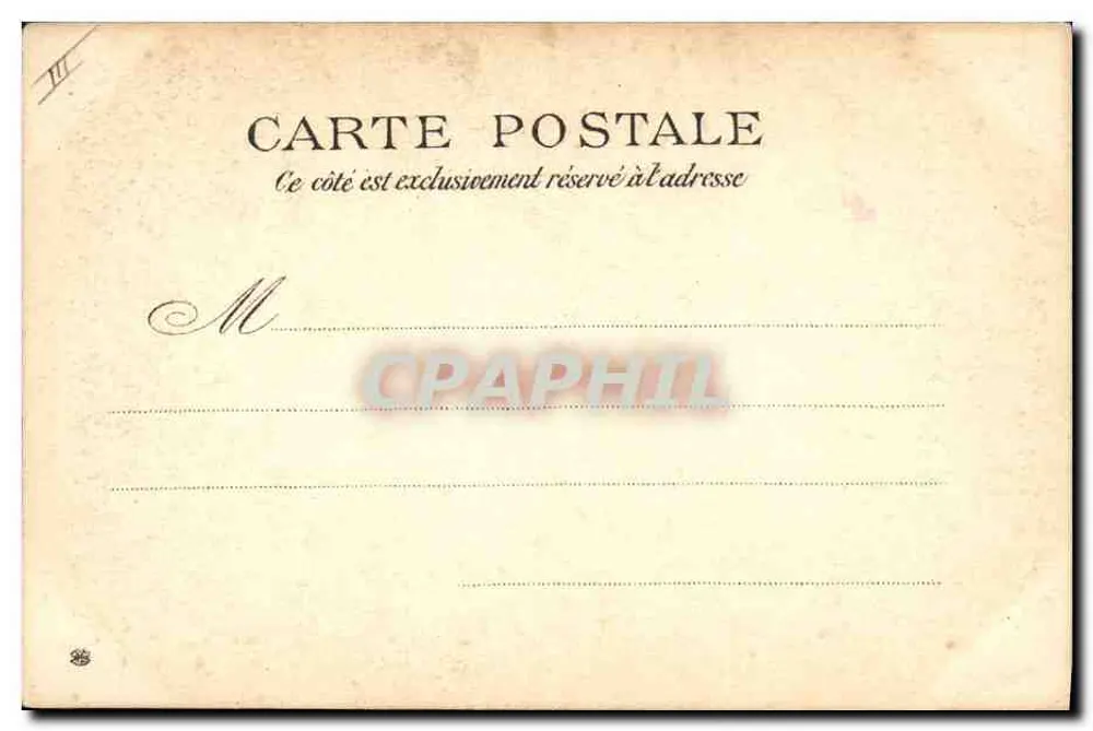 Frau im Halbporträt — Portrait — L'H. Paris, DE PRÉVILLE - Rückseite