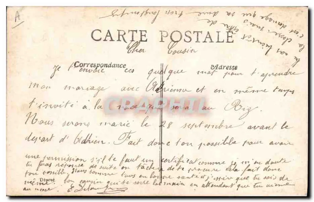 Folies Bergère — Dancrey — Walery Paris - Rückseite