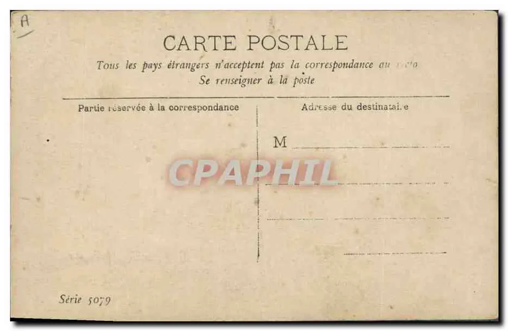 Anna Clément — Tänzerin in militärischem Kostüm — Walery, Paris, S.I.P. - Rückseite