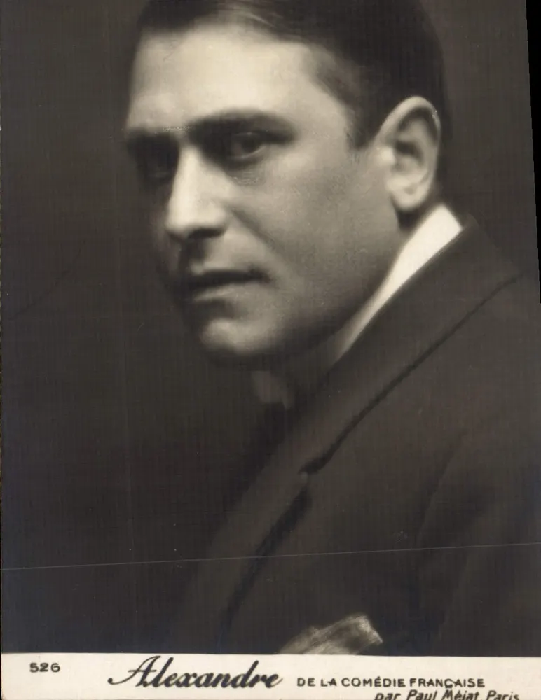Alexandre — Schauspieler der Comédie Française — von Paul Méiat, Paris, n°526 - Vorderseite