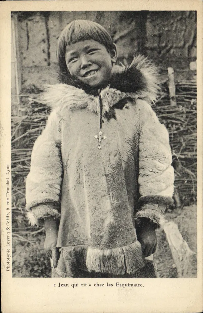 "Jean, der lacht" bei den Inuit — Phototypie Levenq & Cottin, 9 rue Tronchet, Lyon - Vorderseite