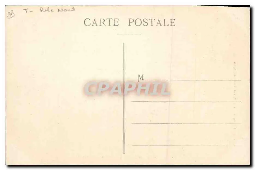 Eine christliche Familie aus dem Arktischen Ozean — Phototypie Levenq & Cottin, Lyon, n°9 rue Tronchet - Rückseite