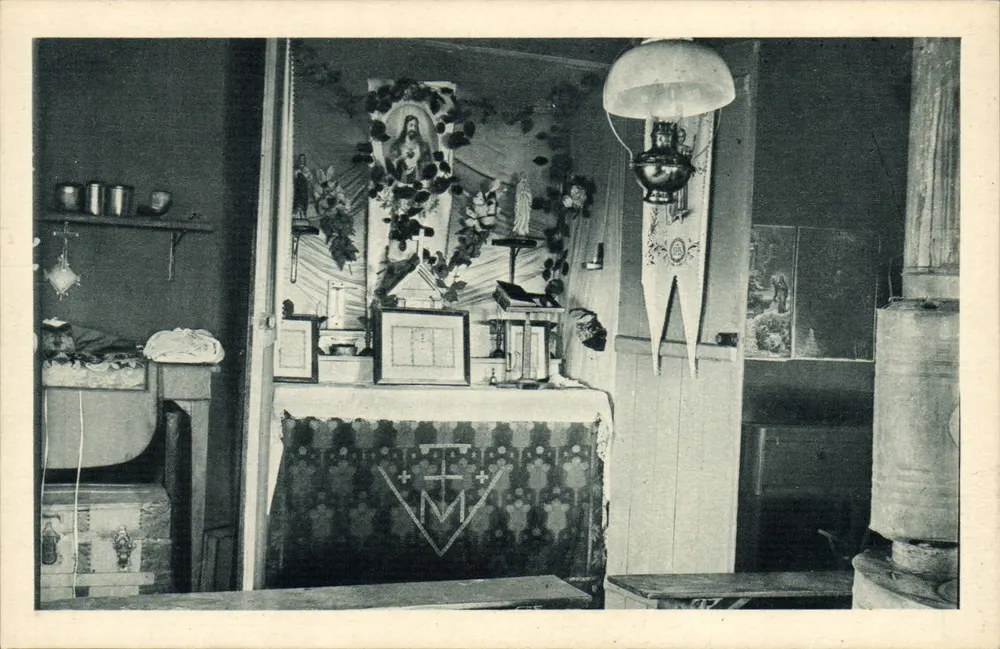Altar der Mission von Mary's Igloo (Alaska) — Serie 5 — Imprimeries Rouxas de Nancy - Vorderseite