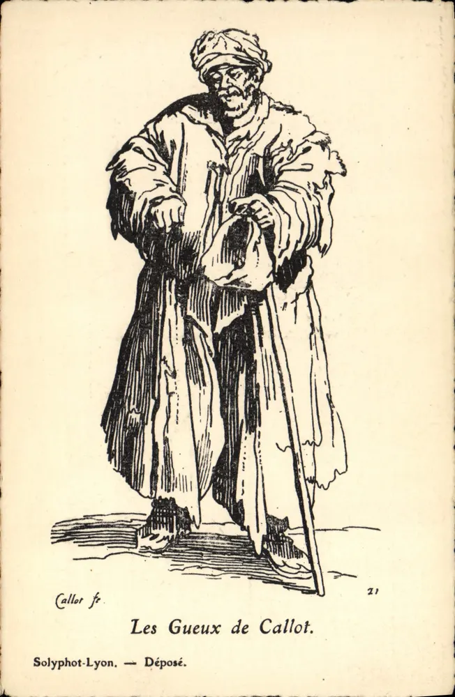 Die Gueux von Callot — Solyphot-Lyon — Nr. 21 - Vorderseite