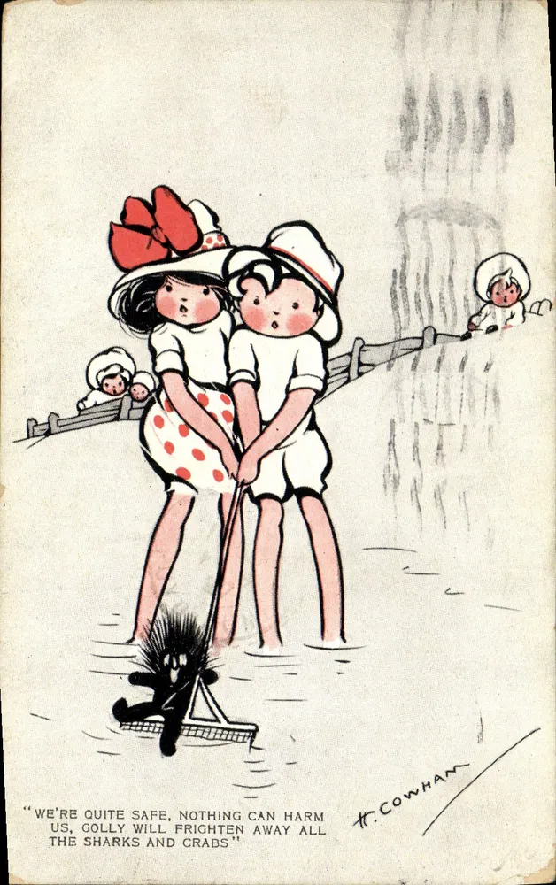Kinder mit einem schrecklichen Charakter — Illustration von H. Cowham — Verleger unbekannt - Vorderseite