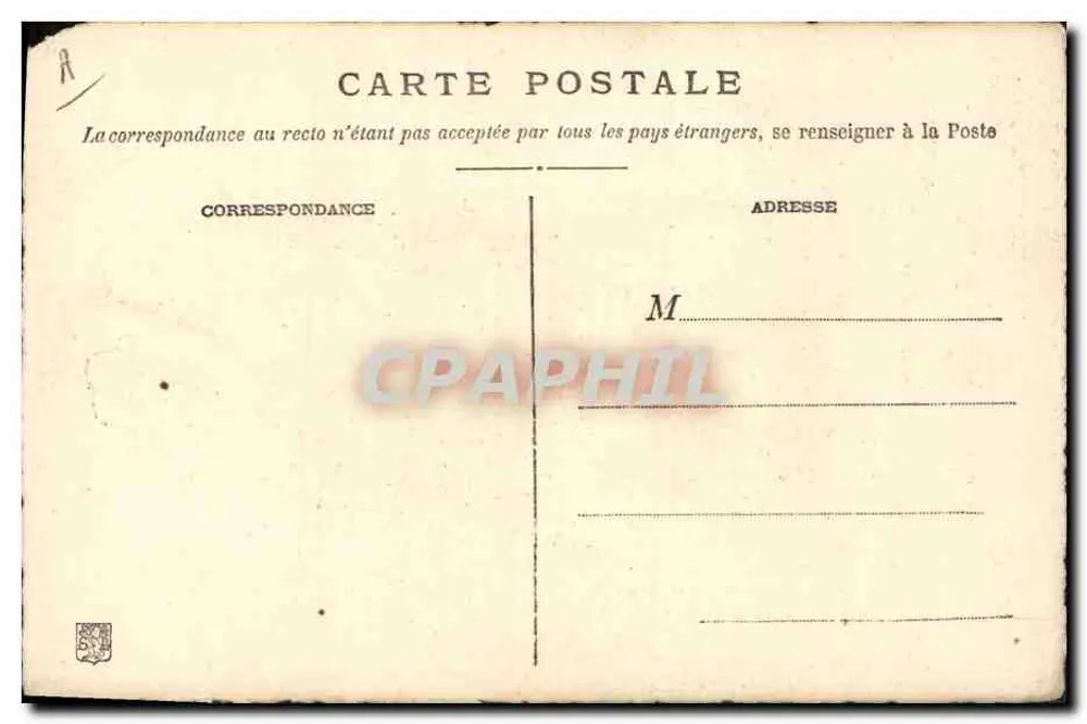 Die Bettler von Callot — Solyp hot Lyon — Deposited. - Rückseite