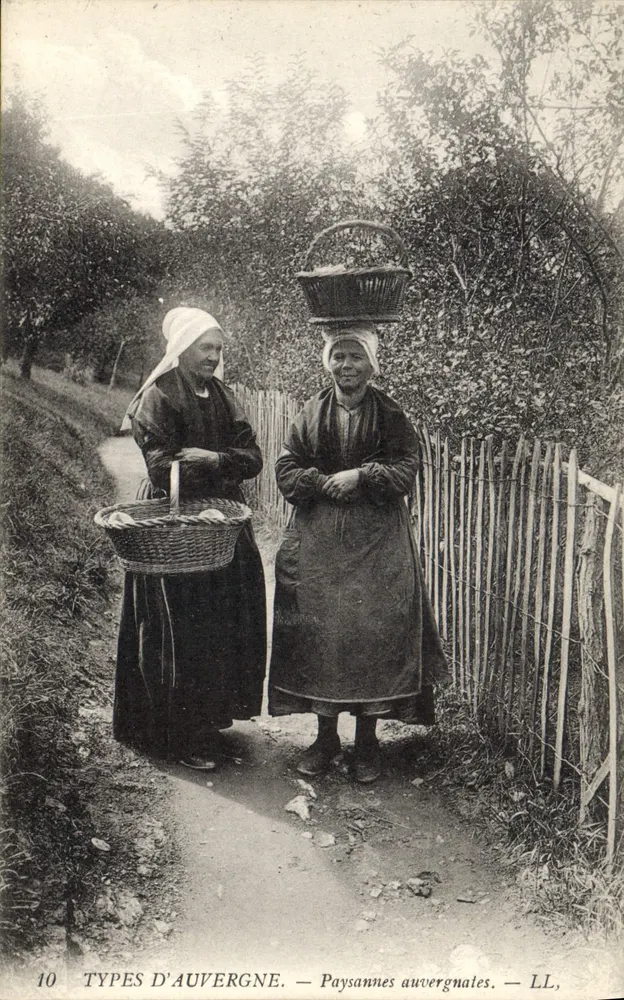 Auvergne-Bäuerinnen — LL, n°10 - Vorderseite