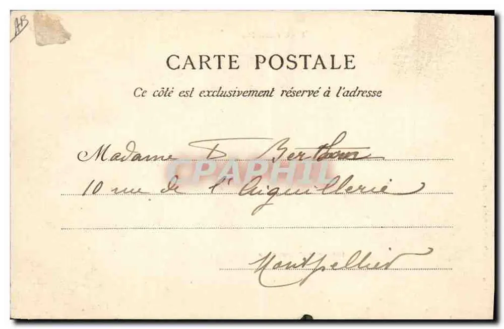 Interior de Auvergne — Marnefols, cena de refeição — Foto Farry-Auville - Verso