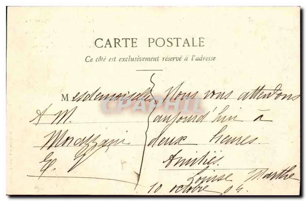 Das Nest der Pierrots — Szene mit Pierrot und Pierrette — Phototype A. Berenett & Cie, Nancy - Rückseite