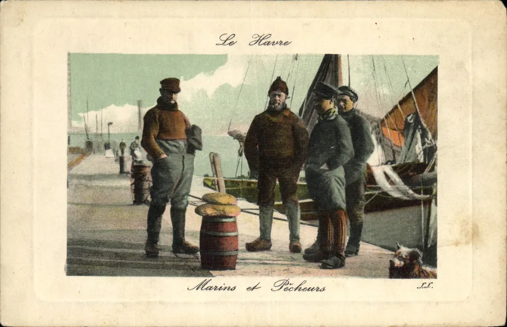Le Havre — Marin e Pescadores — L.S. - Frente