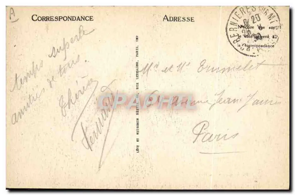Pescaria de Camarões — LL — 5037 - Verso