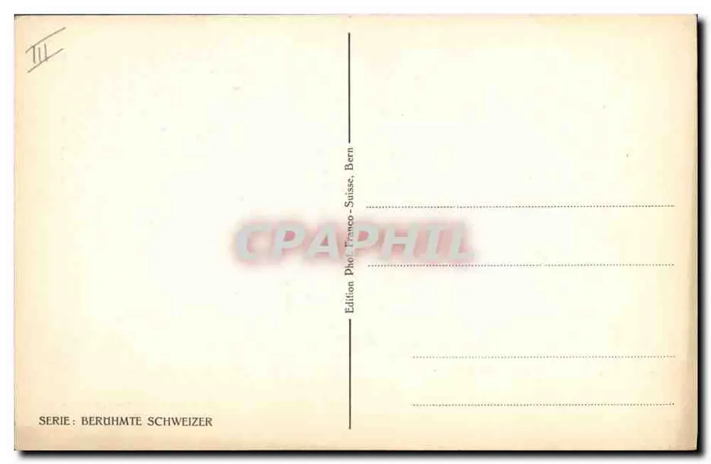 स्टेफ़न फ्रांकोनी वॉन बोडियो — 1796-1857 — फ्रांस-स्विट्जरलैंड फोटो एडिशन, बर्न - पीछे