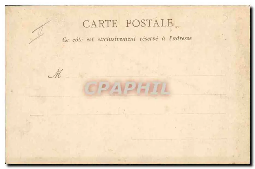 Hirschjagd — 3. Der Tausch — Héliotypie Dugas, Nantes - Rückseite