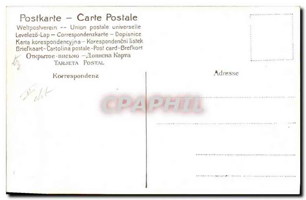 Caccia al cinghiale — cavalieri e cane — editore non identificato - Verso