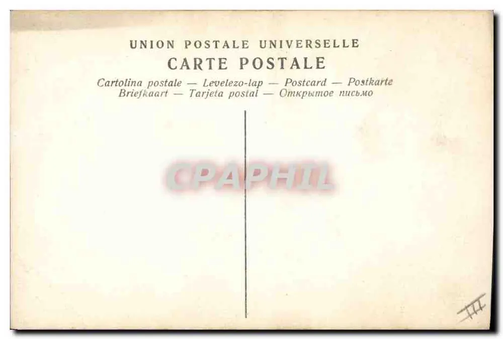 Frau May de Souza — Porträt in Kostüm — Reutlinger, Paris, Serie 511 - Rückseite
