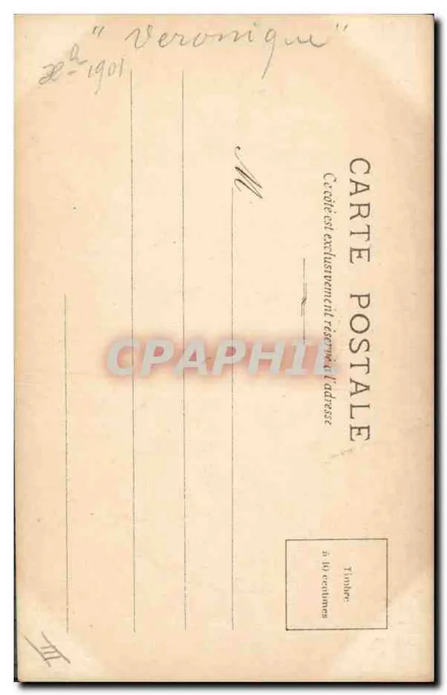 Mariette Sully — Portrait — Reutlinger Paris, S.I.P. N°12 - Rückseite