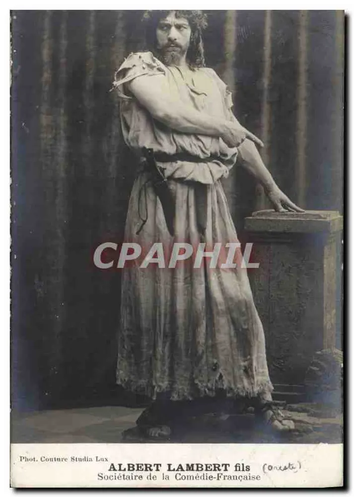Albert Lambert fils — scène de théâtre — Phot. Conture Studia Lux - Awers
