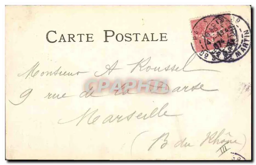 Dorothée de Ritcher — weibliches Porträt in historischem Kleid — HER. COLOR REPROD., CHICAGO - Rückseite