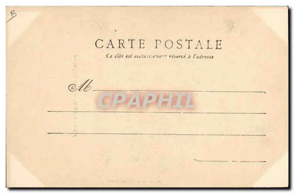 Auvergne — Uma Camponesa (2) — P. Journot, Chamont-Farand - Verso