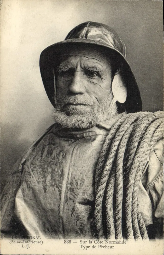 Normandse visser — Type Pécbeur — L.E. LORAL (Seine-Inférieure) n°336 - Voorkant