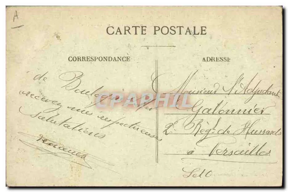 Boulogne-sur-Mer — Auf die Ebbe warten, um Miesmuscheln zu sammeln — E.S.B. 0 - Rückseite