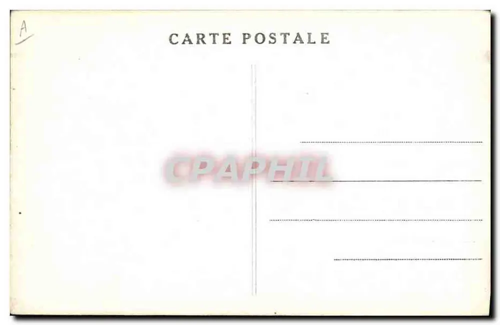 Muschelzucht — Transport des Spats — Verlag Drucker - Rückseite