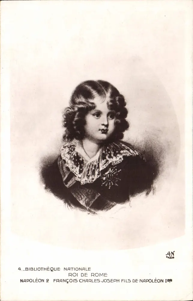 Napoleon II — François Charles Joseph, zoon van Napoleon I — Bibliothèque Nationale, Parijs - Voorkant