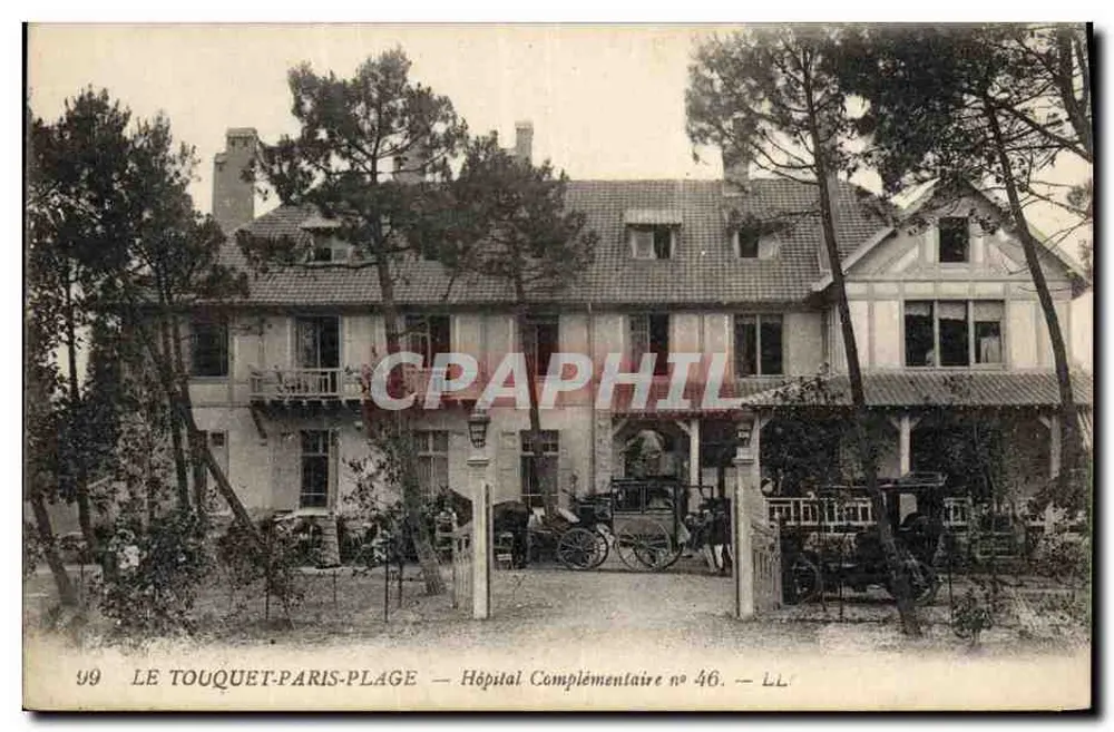 Le Touquet-Paris-Plage — Ergänzungskrankenhaus n° 46 — LL - Vorderseite