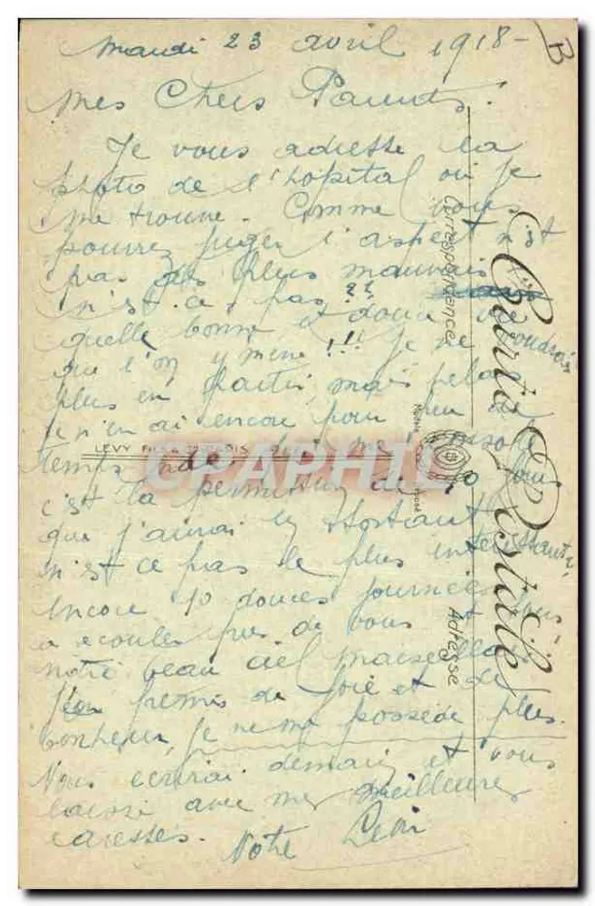 Le Touquet-Paris-Plage — Ergänzungskrankenhaus n° 46 — LL - Rückseite