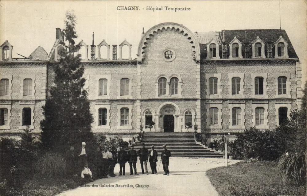 Chagny - Temporäres Krankenhaus — Verlag: Edition des Galeries Nouvelles, Chagny - Vorderseite