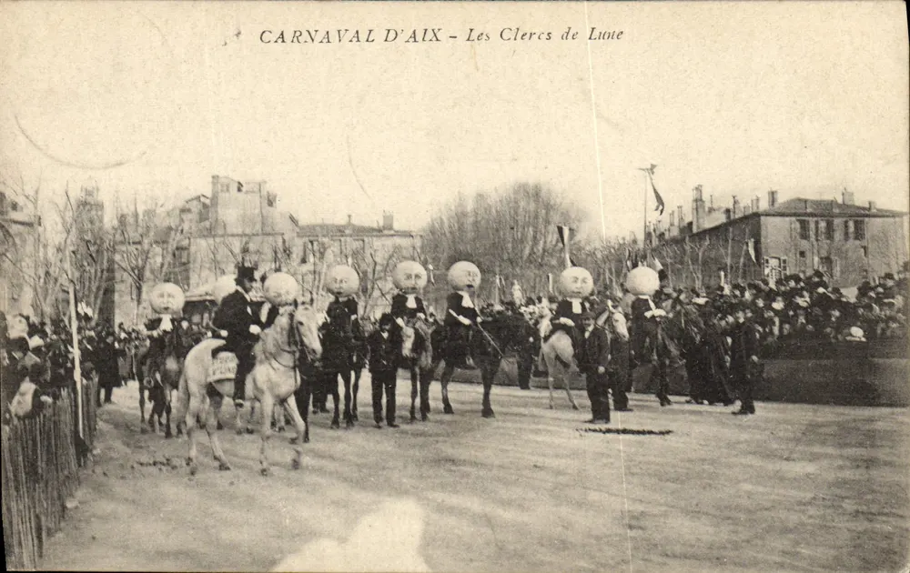 Karneval von Aix — Die Clercs de Lutie — Editions Aix-en-Provence - Vorderseite
