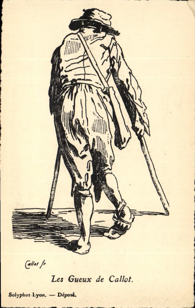 Die Bettler von Callot — Solyphot-Lyon — Seriennummer nicht sichtbar - Vorderseite