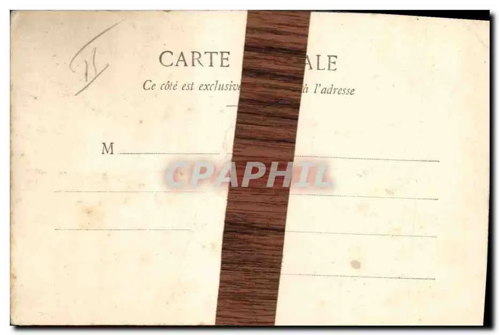 Frau in Chrysanthemen — November-Kalender — Verleger A. BEAUREY & Cie, Nancy - Rückseite