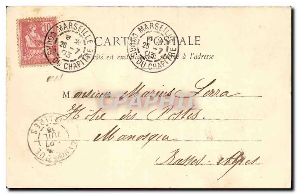 Mimi Pinson — Szene eines Liedes mit Vogel und Noten — Phototype A. Bergeal & Cie, Nancy - Rückseite