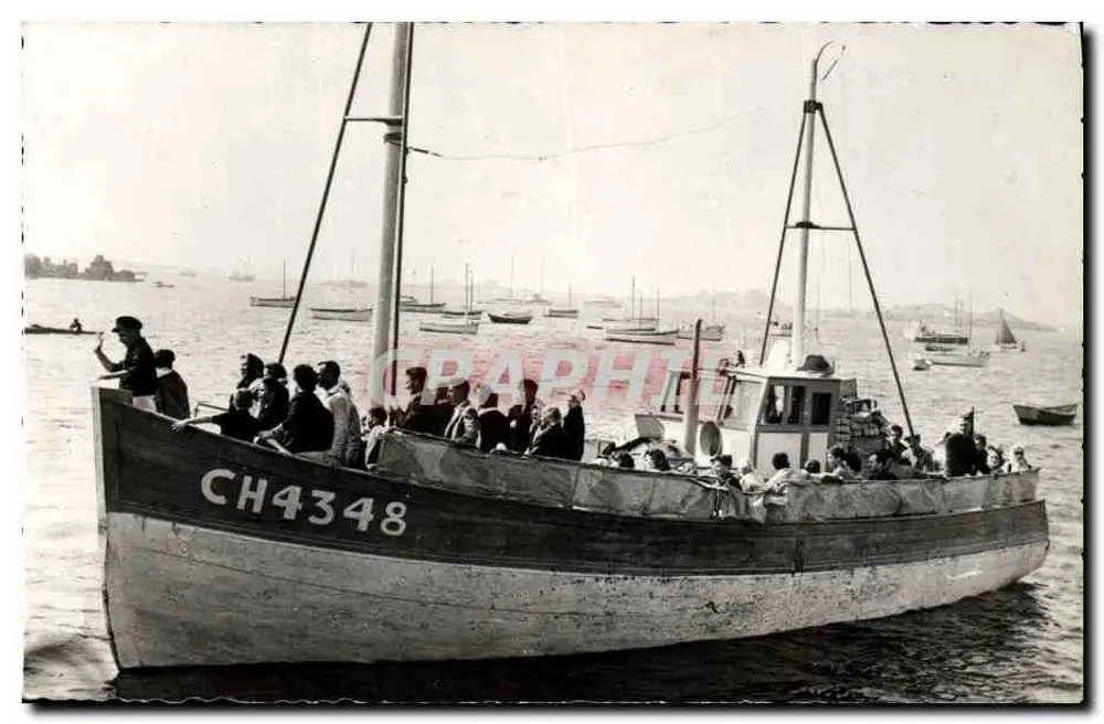 Les Îles Chausey — von der Hochseebarkasse « LA CONFIANCE » — Ausgabe ROY Granville - Vorderseite