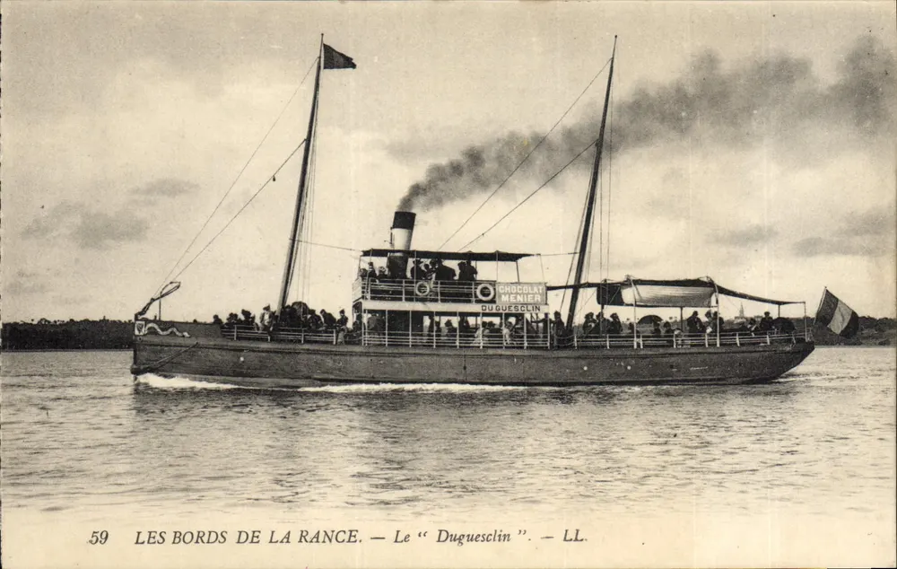 Die Ufer der Rance — Das "Duguesclin" — LL. - Vorderseite