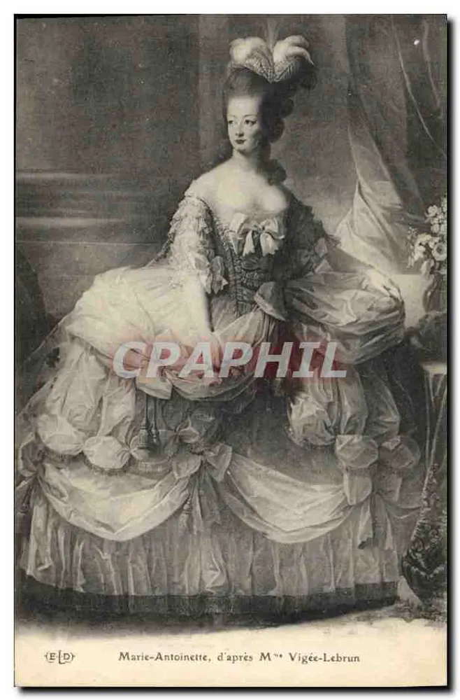 Marie-Antoinette — Nach Mme Vigée-Lebrun — Verlag ELD - Vorderseite