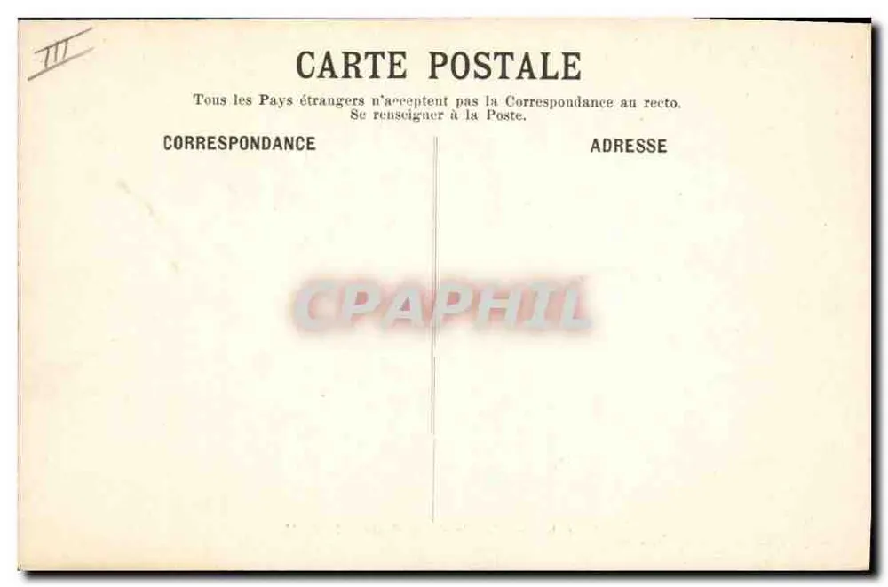 Grenoble — L'École de Médecine — Fot. M. Eug. Robert, Grenoble - Verso