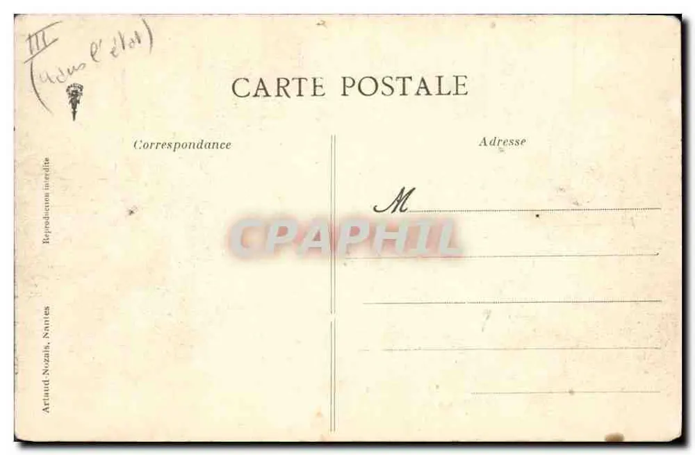 Bravos soldados ingleses feridos no campo de batalha — LA GUERRE EUROPÉENNE de 1914 — Artland Nozalis, Nantes, n°189 - Verso