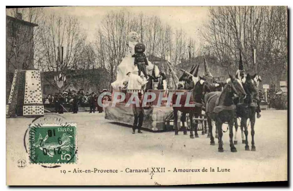 Aix-en-Provence - Karneval XXII - Liebhaber des Mondes - Vorderseite
