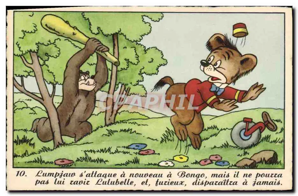 Lumpjaw attackiert Bongo erneut — Comic-Stripszene — Superluxe Editions, Nr. 10 - Vorderseite