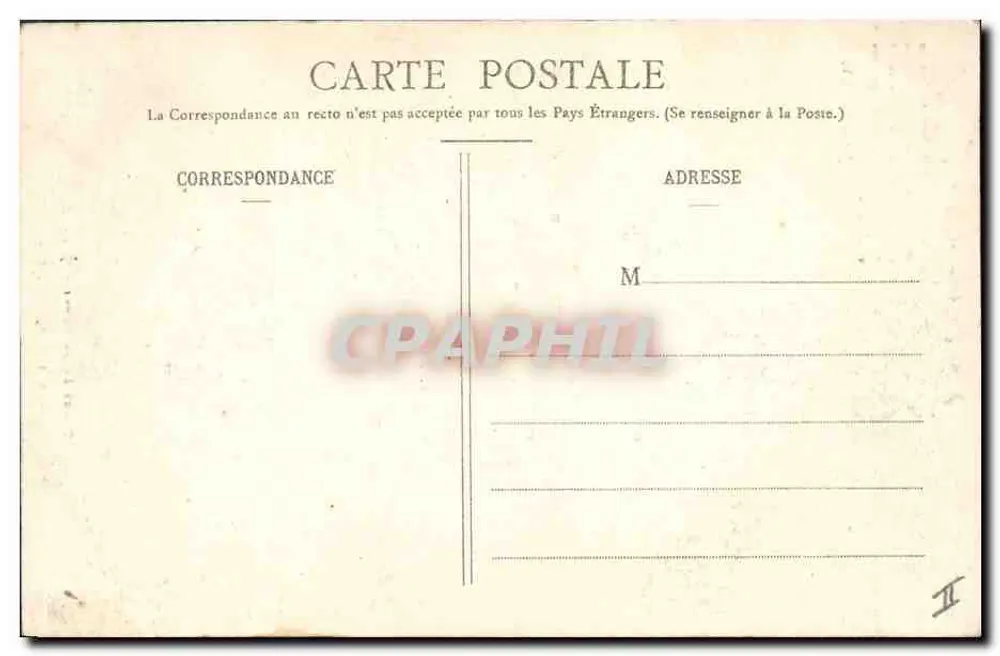 Tumba de Jules Ferry — Saint-Dié (Vosges) — Imp. Ad. Welck, Depositado N° 5583 - Verso