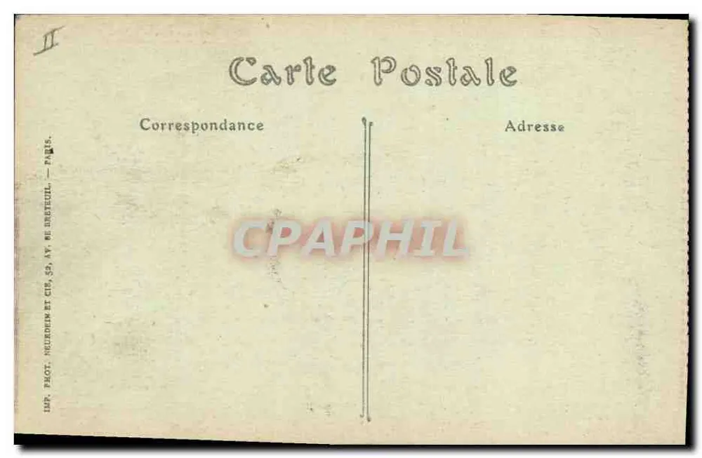 Arras — Hôpital Saint-Jean — St. John Hospital — Krieg 1914-1917 - Rückseite