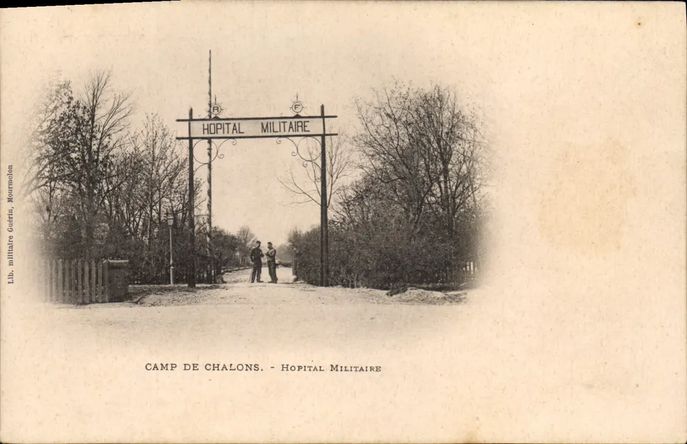 Camp de Chalons - Militärsanatorium — Lib. militaire Guérin, Mormolton - Vorderseite