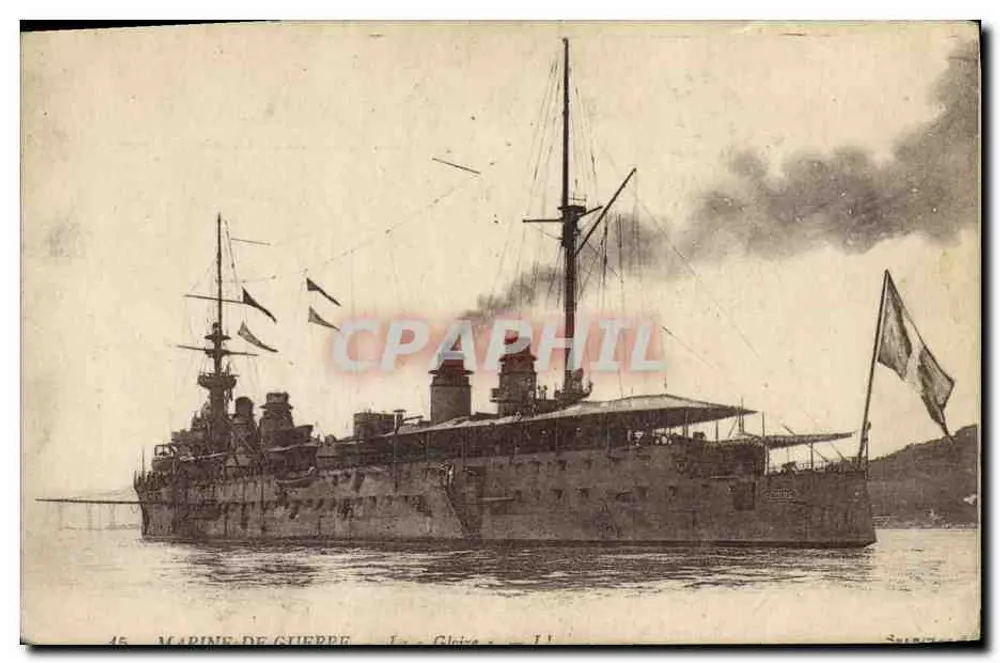 O Gloire — Marinha de Guerra — Editor: J. L. B. n°45 - Frente