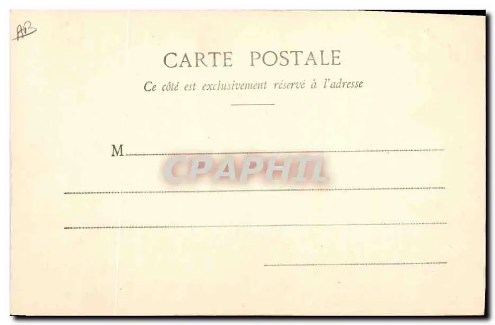 Spargel von Argenteuil — Lokale Spezialität — Phototype A. Bernard & Cie, Nancy - Rückseite