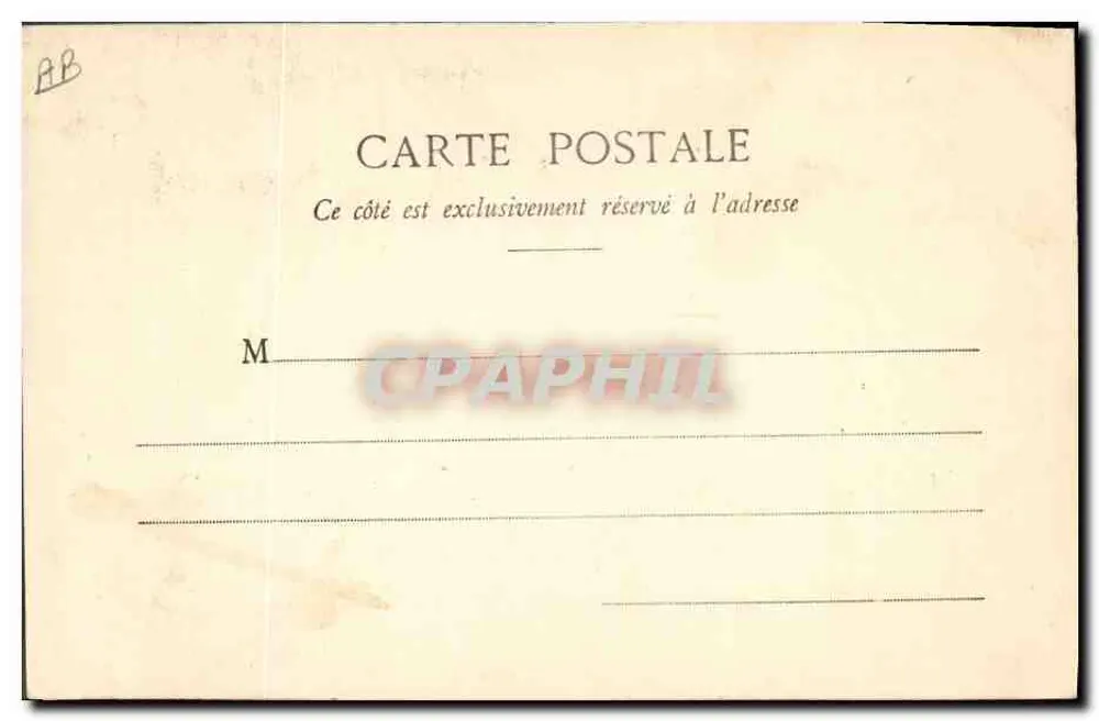 Sardines des Sables — Werbung für lokale Spezialitäten — Phototype A. Berneat & Cie, Nancy - Rückseite